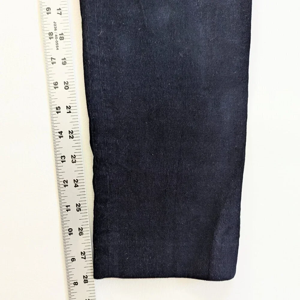 B By Brooks Brothers Big Boys Baccent 16R Corduroy Pants Navy Adjustable Waist